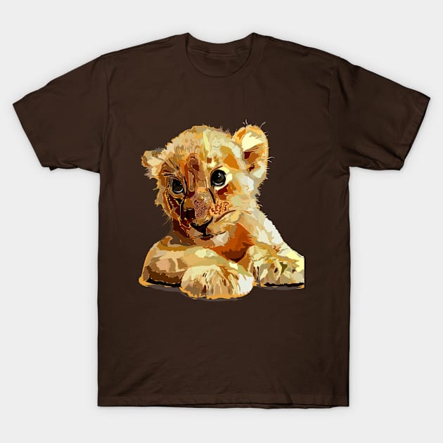 Cute baby lion T-Shirt by Impression Style